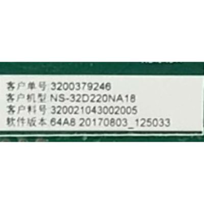 MAIN FUENTE PARA TV INSIGNIA / NUMERO DE PARTE TP.MS3553T.PB796 / TP.MS3553T.PB796 / H17092223-0A01532 / 320021043002005 / MODELO NS-32D220NA15 - Imagen 5